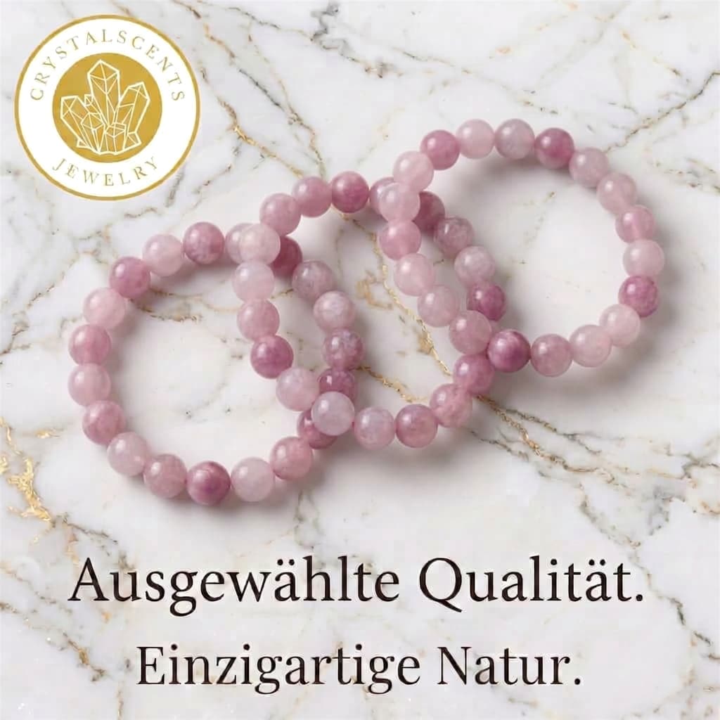 Kunzit Kugelarmband – Liebe & Ruhe