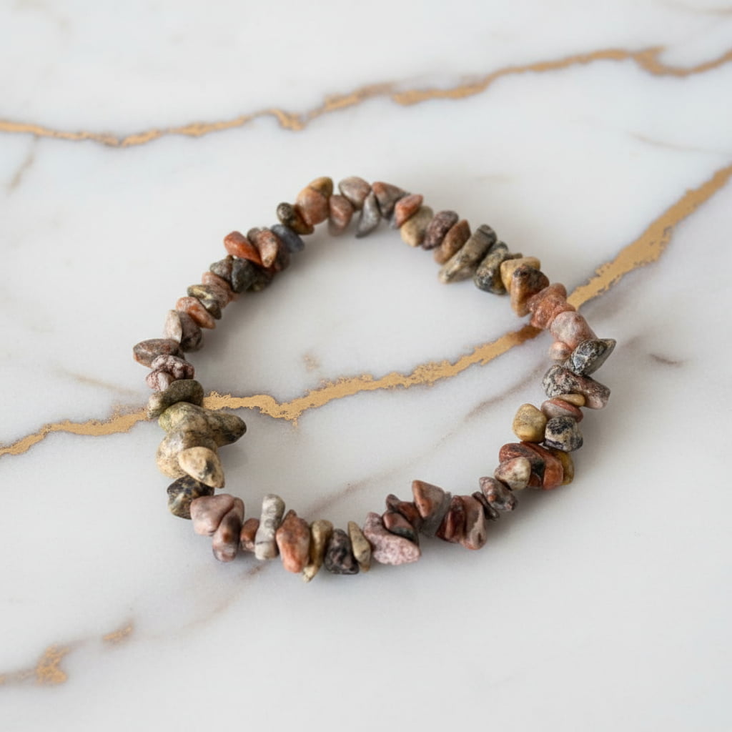 Aragonit Splitter Armband - Erdende Energie