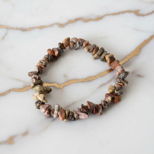 Aragonit Splitterarmband - Erdende Energie CrystalScents