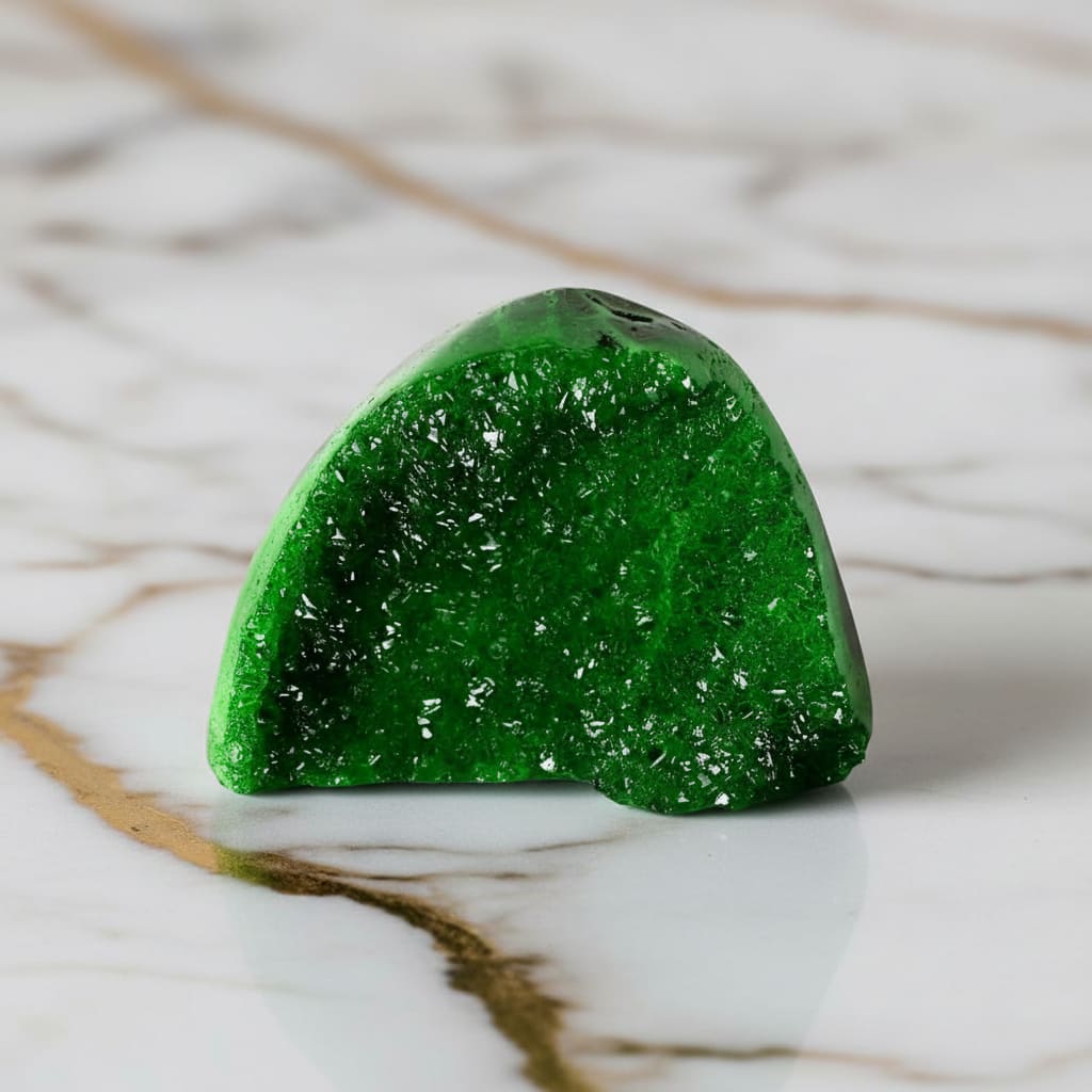 Amethystdruse – Grüner Kristall CrystalScents