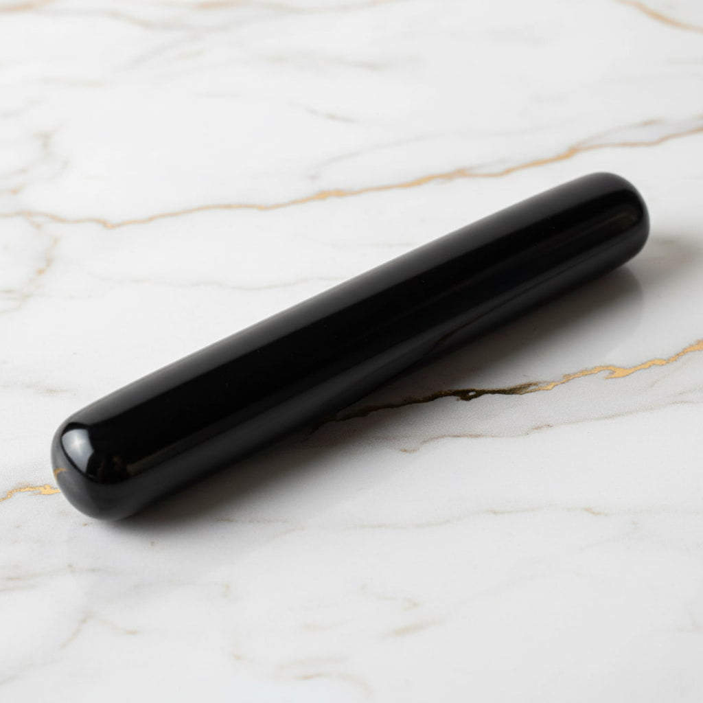 Obsidian Massagestab – Entspannung & Klarheit CrystalScents