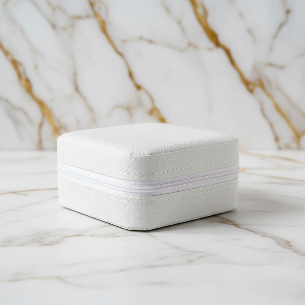 Schmuckbox weiß - für Ringe & Accessoires CrystalScents