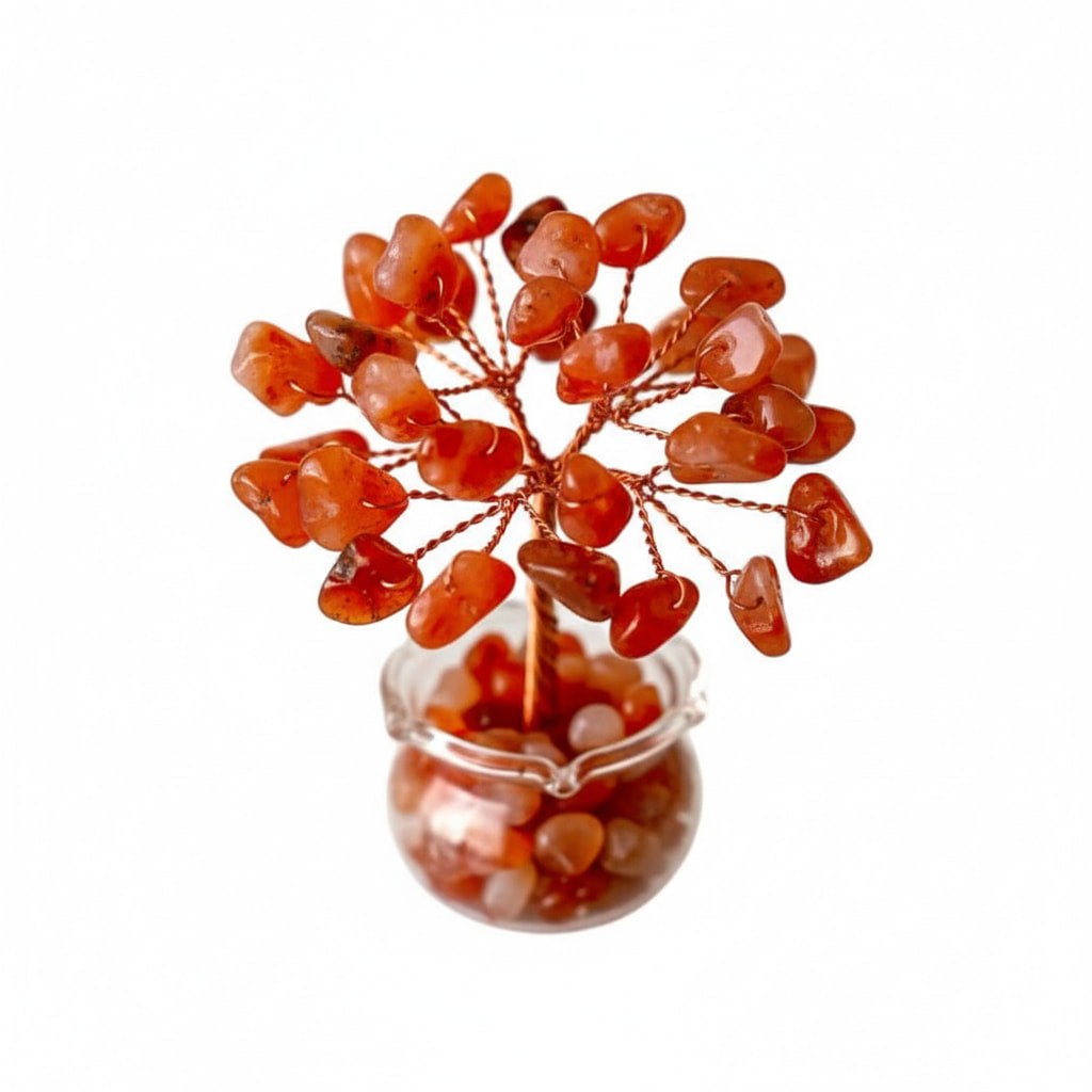 Mini Karneol Baum - Energie überall wo du willst CrystalScents