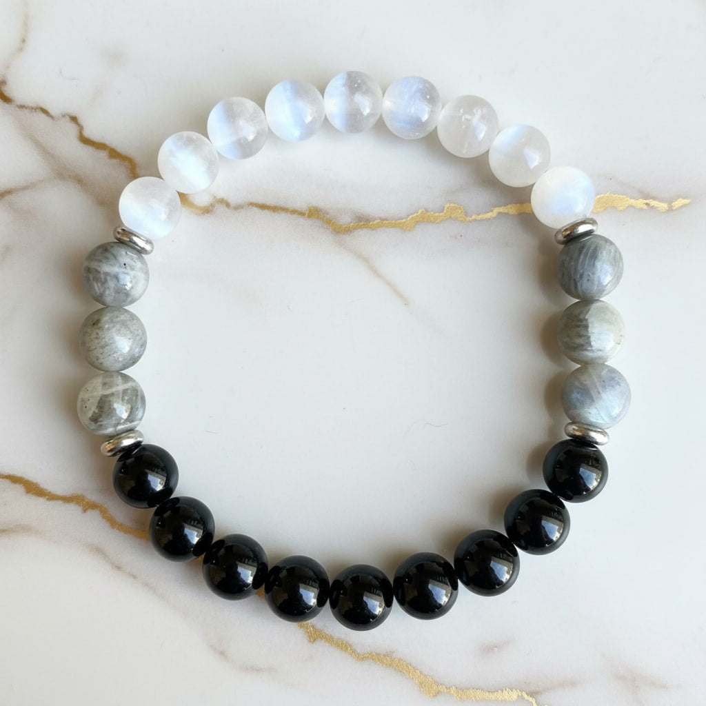 Armband - Gemischte Kristalle für Schutz