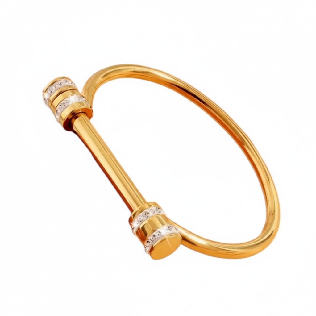 Armband – Schrauben Design in Gold CrystalScents