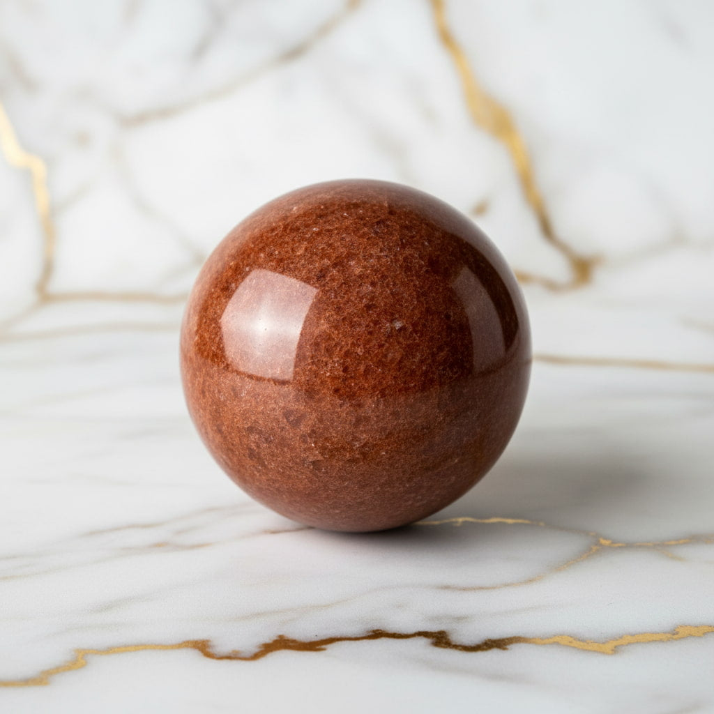 Erdbeerquarz Kugel – Optimismus & Lebensfreude JETZT sichern CrystalScents