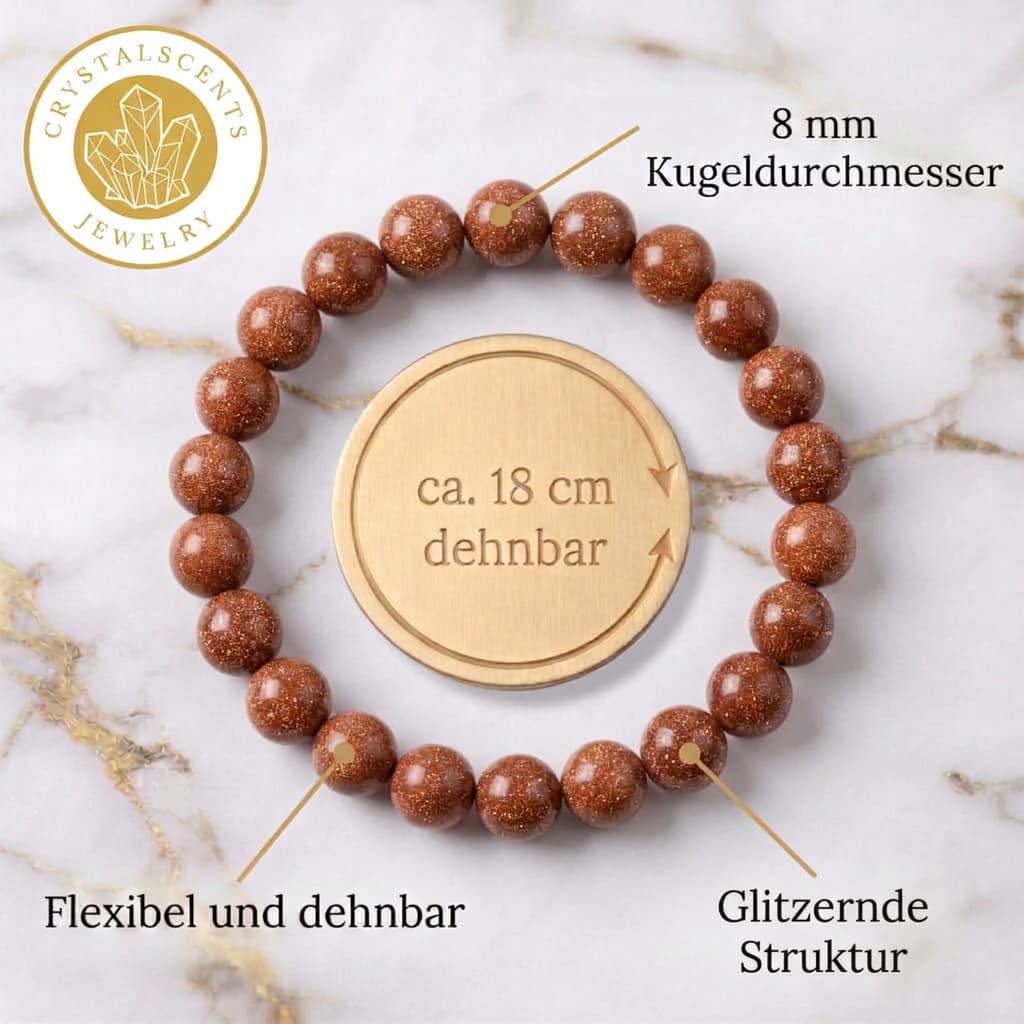 Goldfluss Kugelarmband – Mit funkelnder Eleganz