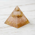 Rosenquarz Orgonit Pyramide - Lotus CrystalScents