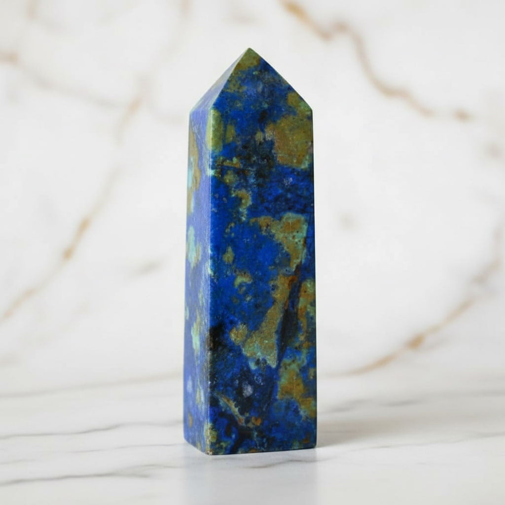 Lapislazuli Obelisk – Ausstrahlung & Balance JETZT sichern CrystalScents