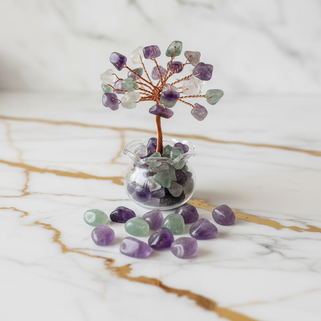 Fluorit Baum – Bunte Energie JETZT sichern CrystalScents