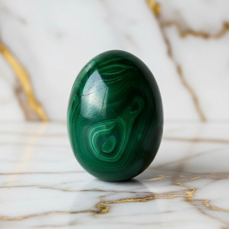 Malachit Ei – Schutz & Erdverbundenheit JETZT entdecken CrystalScents