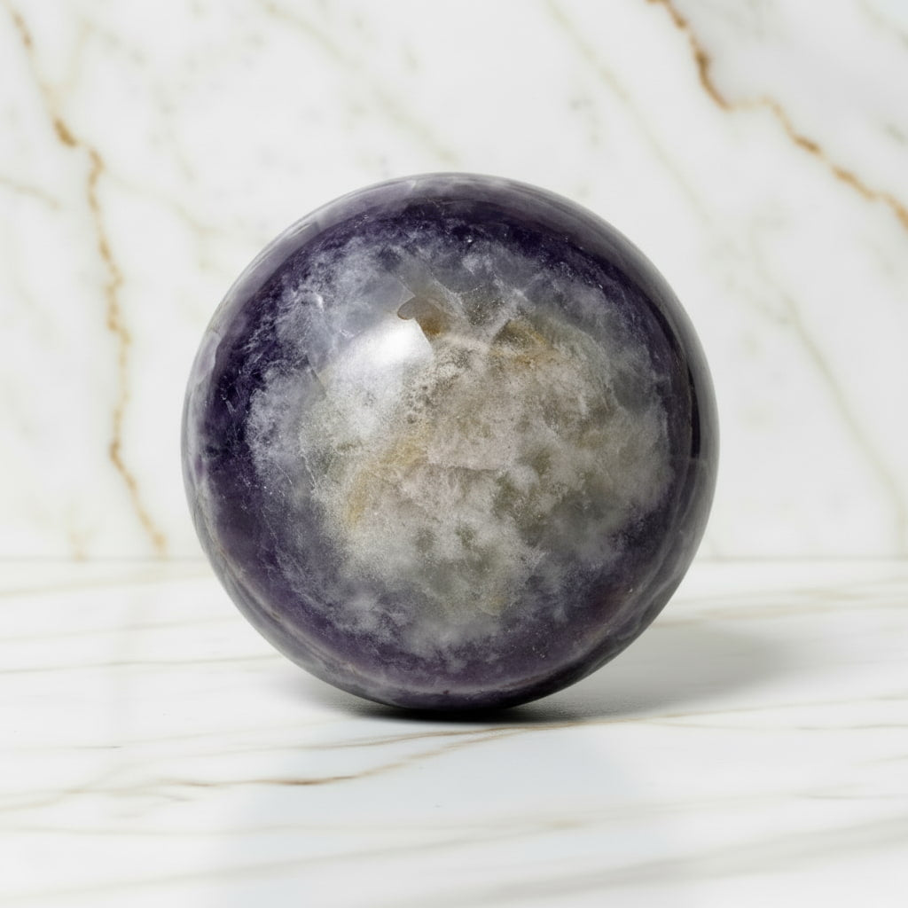 Amethyst Kugel – Ruhe & Energie CrystalScents