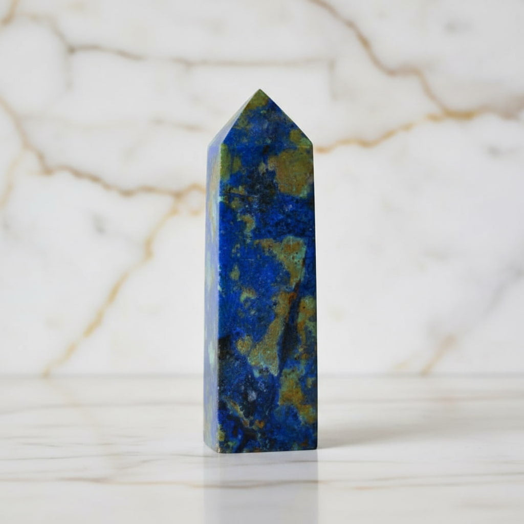 Lapislazuli Obelisk – Ausstrahlung & Balance JETZT sichern CrystalScents