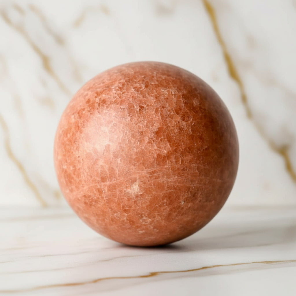 Große Sonnenstein Kugel - Sanfte Lebensfreude CrystalScents