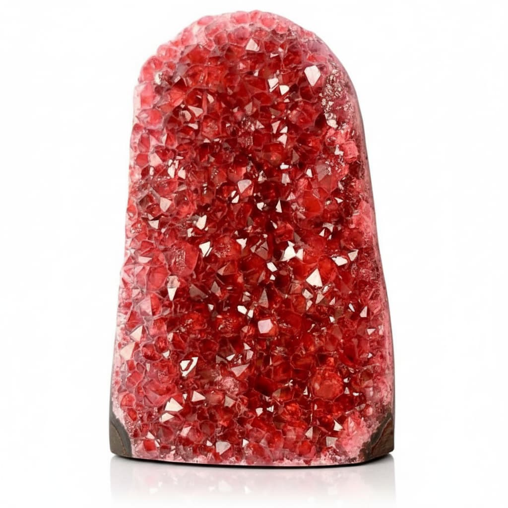 Amethystdruse Rot – Elegantes Kristallhighlight für dein Zuhause CrystalScents