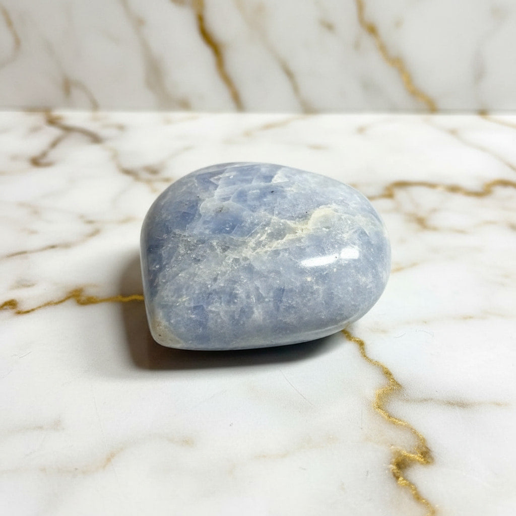 Celestit Herz –  Himmelblaue Ruhe