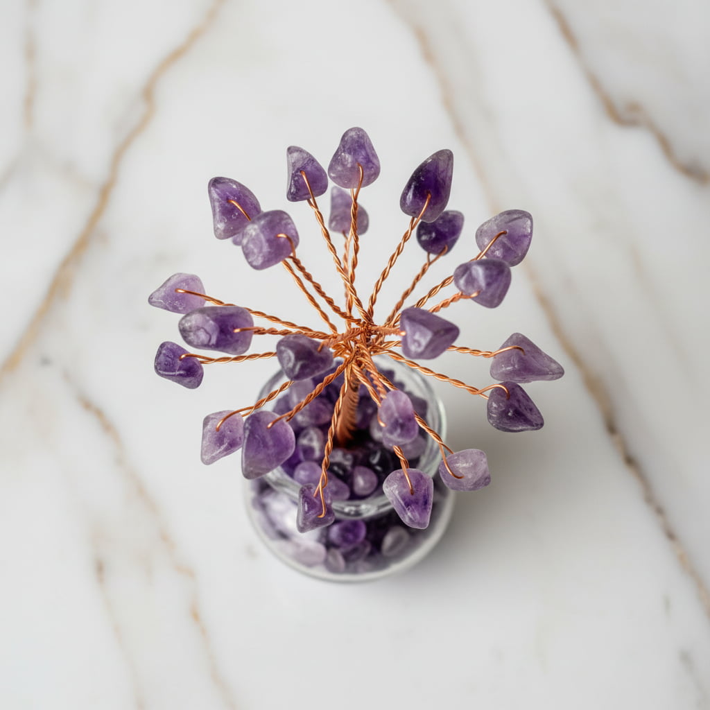 Mini Amethyst Baum – Harmonie & Balance | CrystalScents CrystalScents