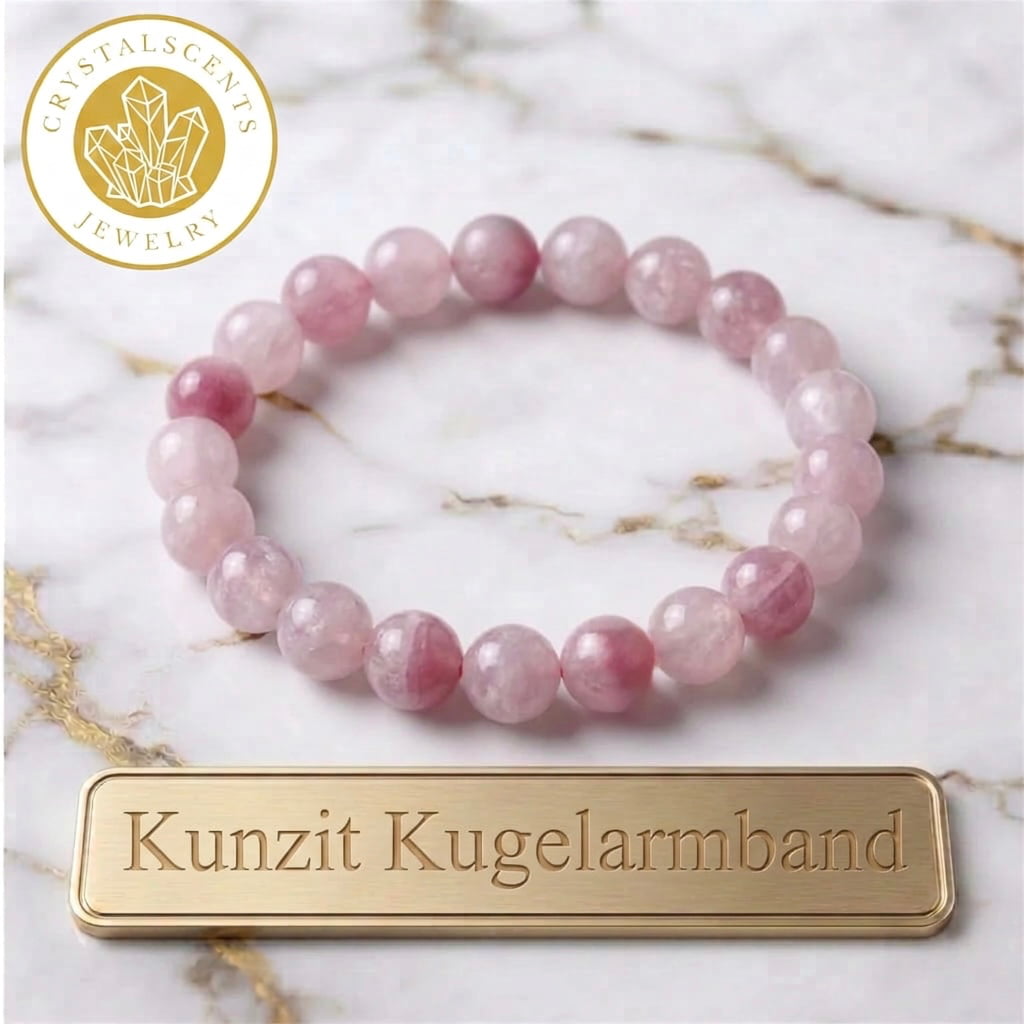 Kunzit Kugelarmband – Liebe & Ruhe