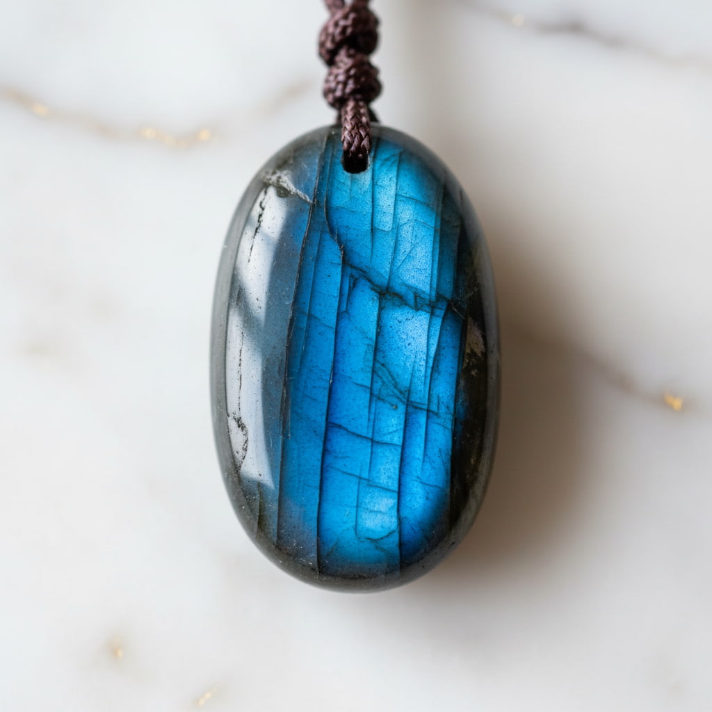 Labradorit Halskette - Symbol & Akzent CrystalScents
