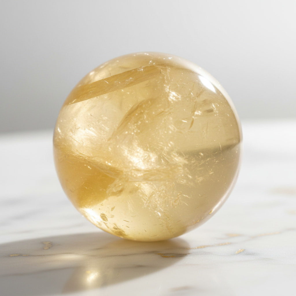 Calcit Kugel – Lebensfreude & Kreativität CrystalScents