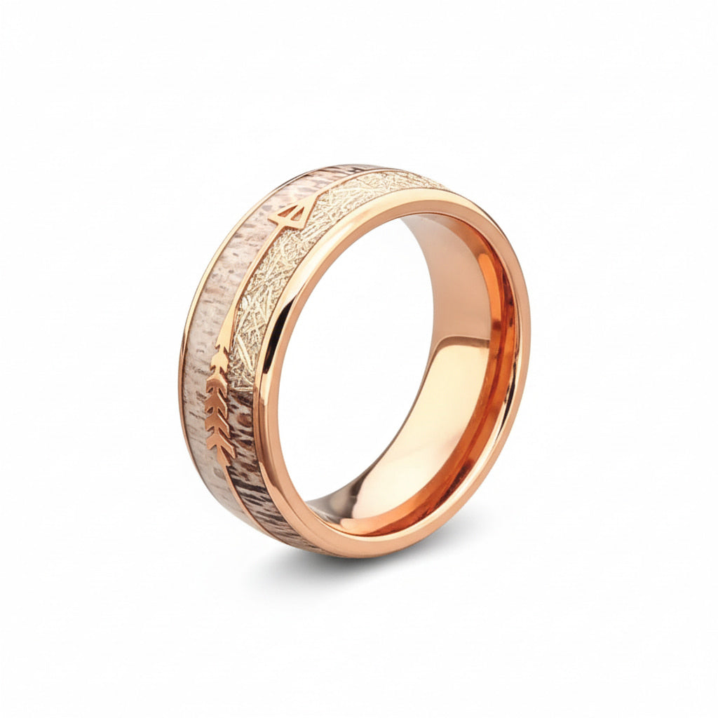 Ring mit Pfeil-Design – Goldenes Accessoire CrystalScents