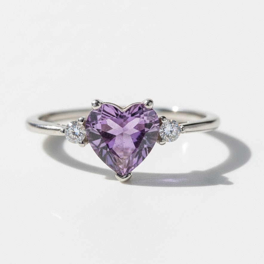 Amethyst Ring - Liebevoller Begleiter CrystalScents