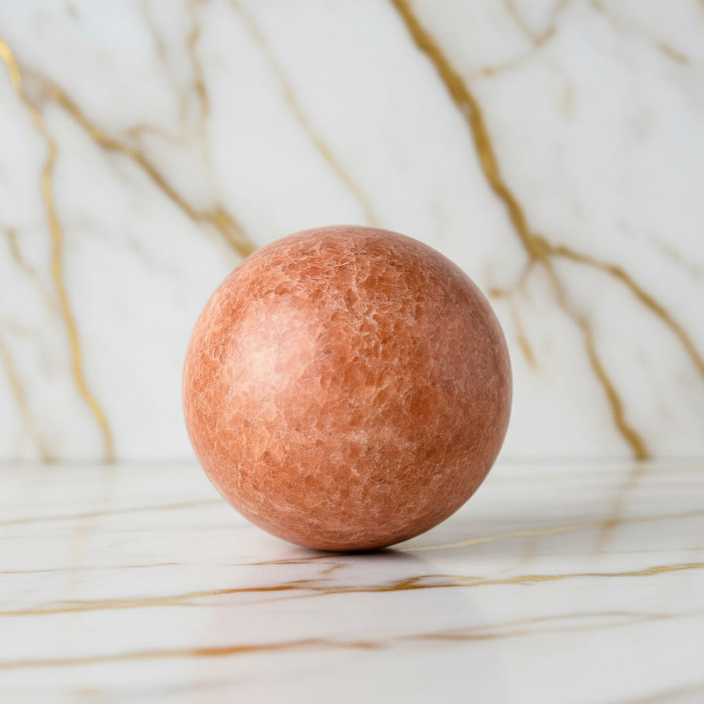 Große Sonnenstein Kugel - Sanfte Lebensfreude CrystalScents