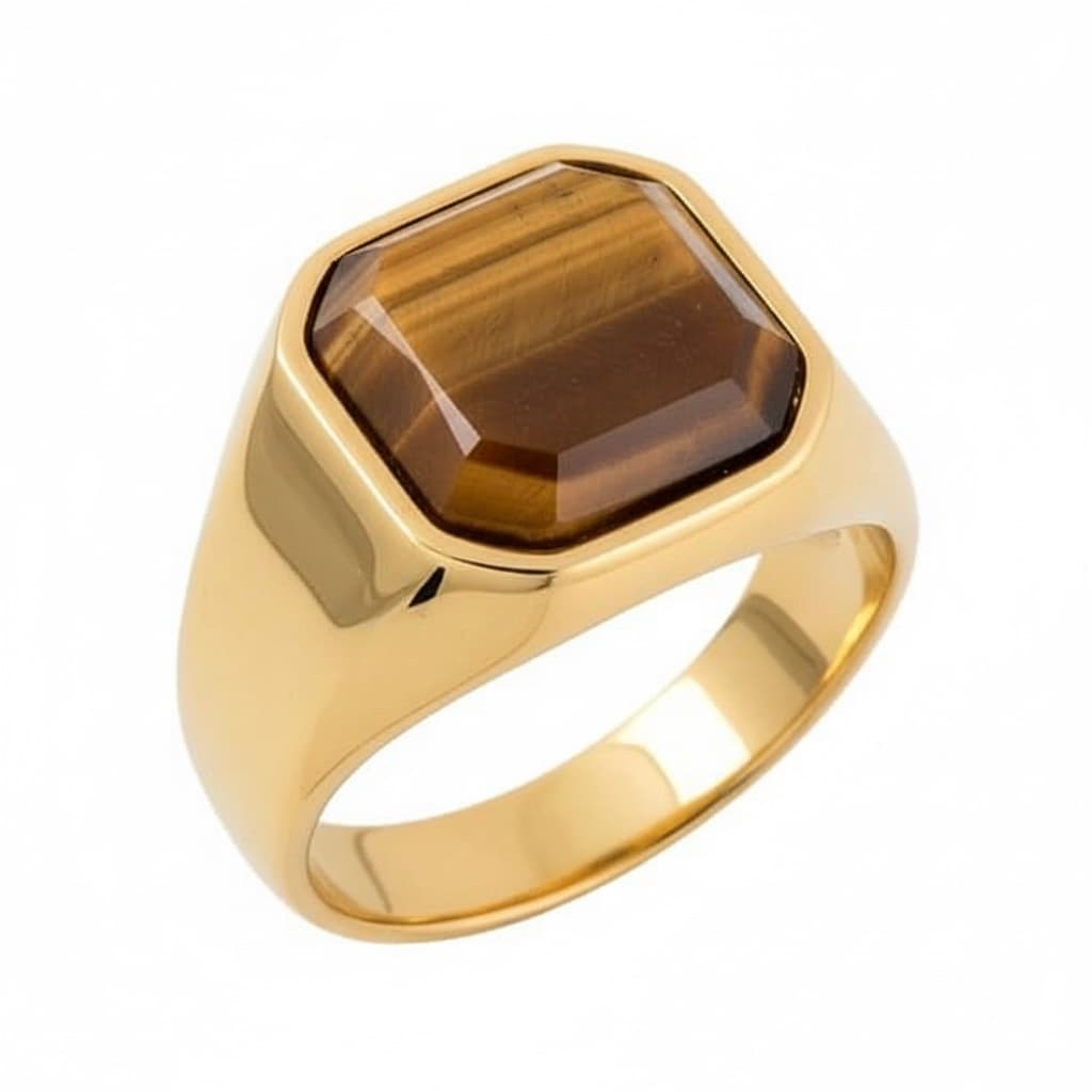 Tigerauge Ring - Kraftvolle Akzente JETZT sichern CrystalScents