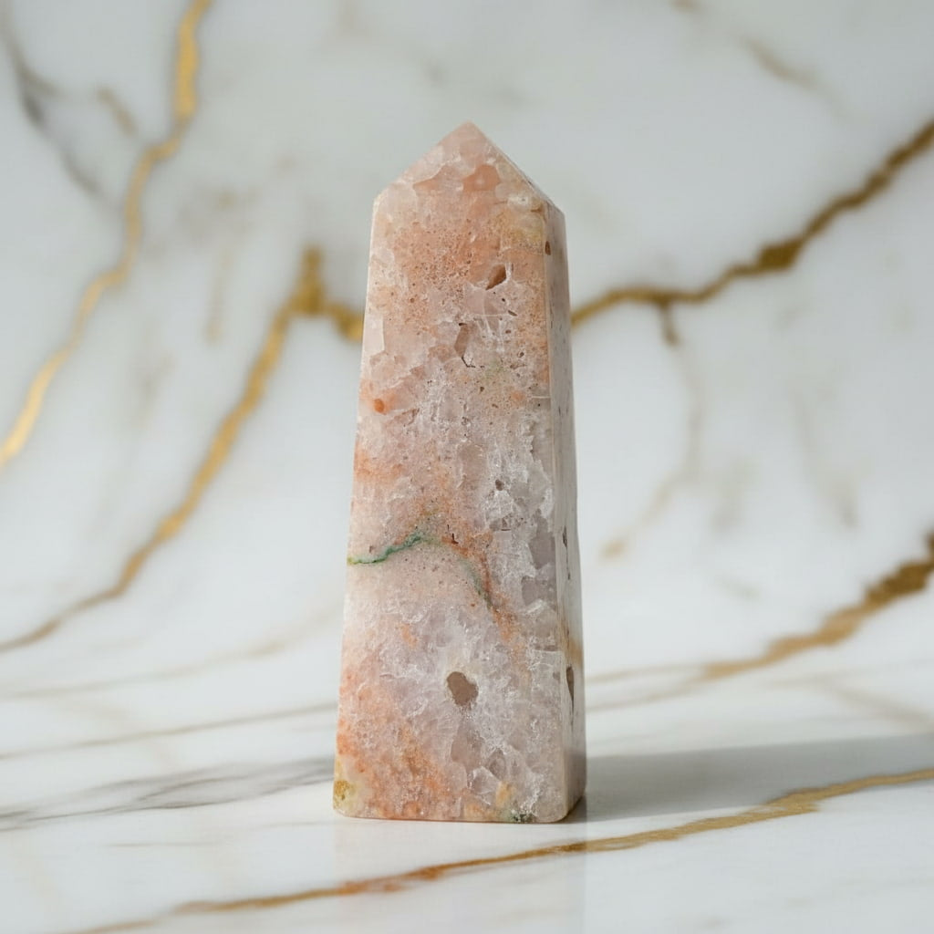 Amethyst Obelisk rosa – Sanft & einzigartig CrystalScents