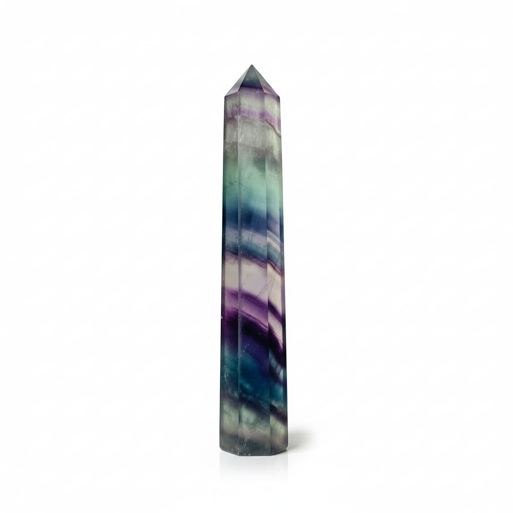 Fluorit Obelisk – Elegantes Naturjuwel JETZT sichern CrystalScents