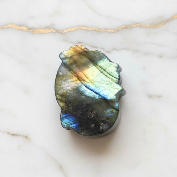 Labradorit Delfin – Niedlicher Seelenstein