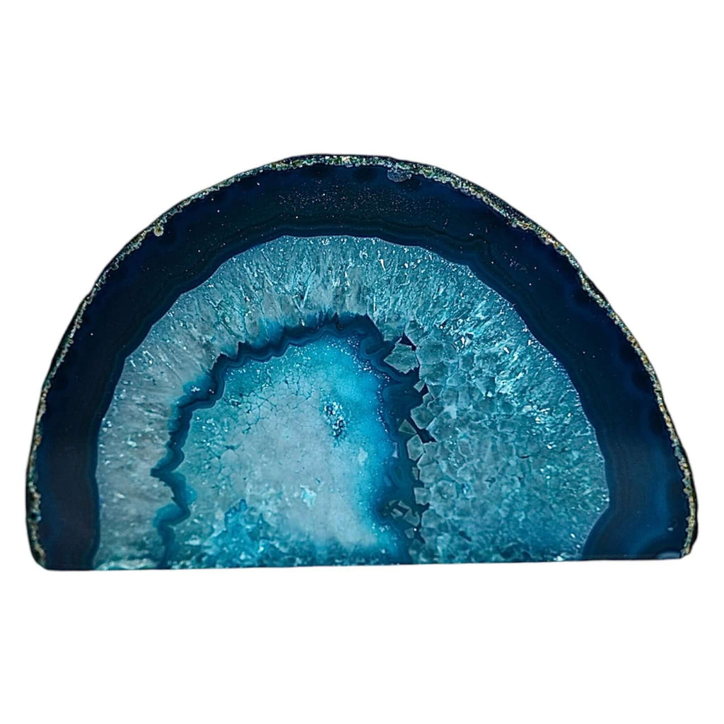 Blauer Achat – Elegantes Highlight für Wohnräume und Meditation