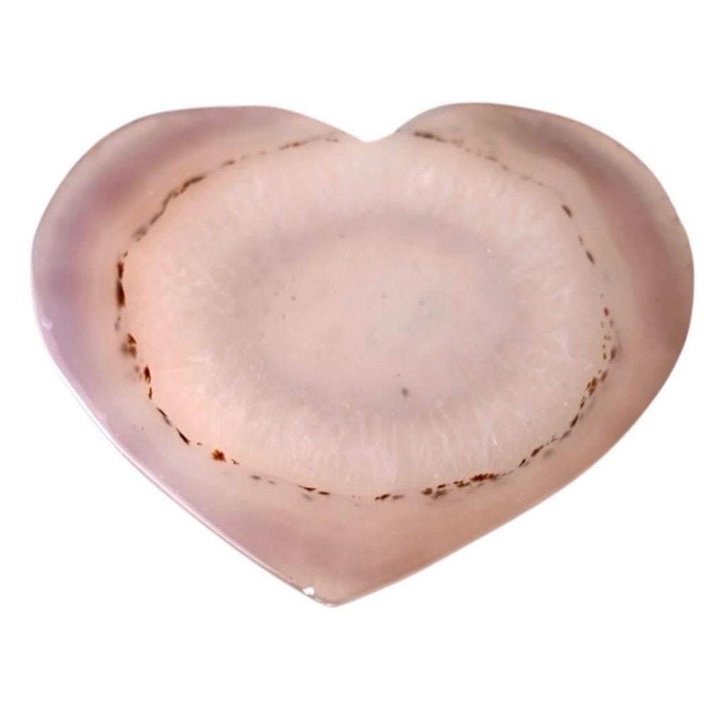 Funkelndes Achat Herz Rosa – Zarter Glücksbringer für Harmonie und positive Energie