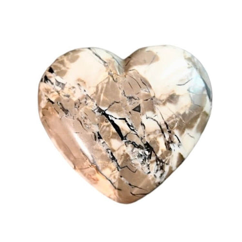 Fluoreszierendes Achat Herz – Zarter Talisman voller Leuchtkraft