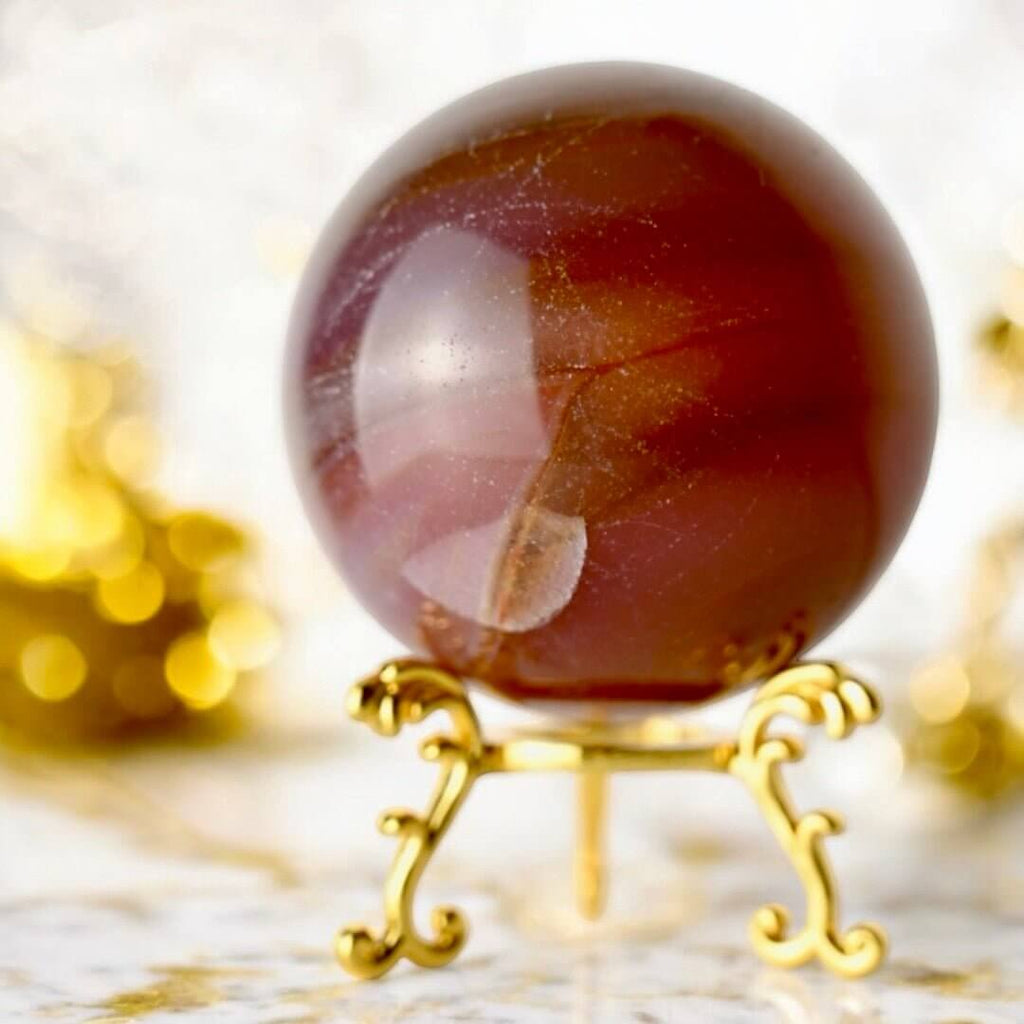 Achat Kugel – Glänzender Kristallakzent als dekoratives Wohnhighlight