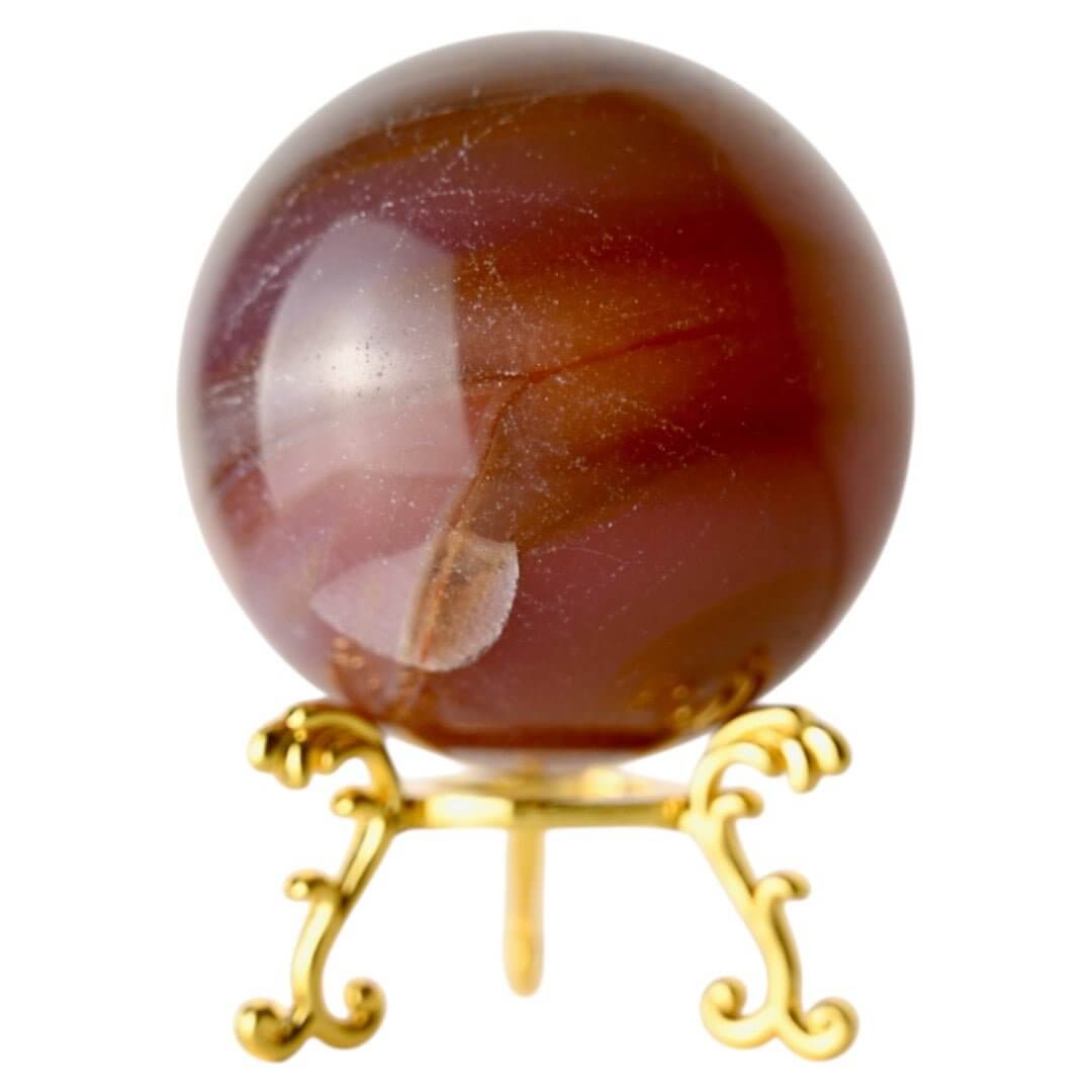 Achat Kugel – Glänzender Kristallakzent als dekoratives Wohnhighlight