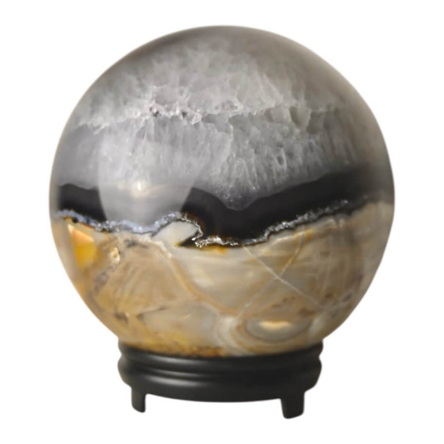 Achat Kugel – Elegantes Dekorationsjuwel für Wohnräume