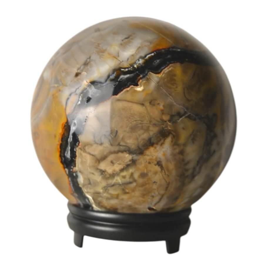 Achat Kugel – Elegantes Dekorationsjuwel für Wohnräume