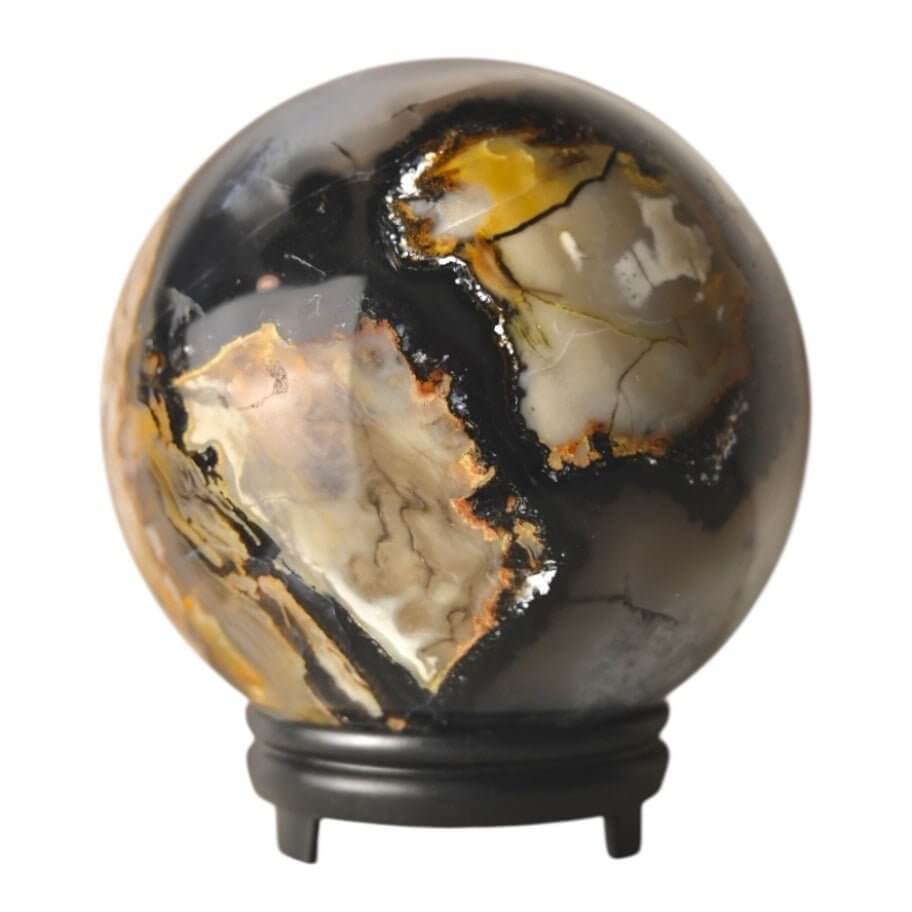 Achat Kugel – Elegantes Dekorationsjuwel für Wohnräume