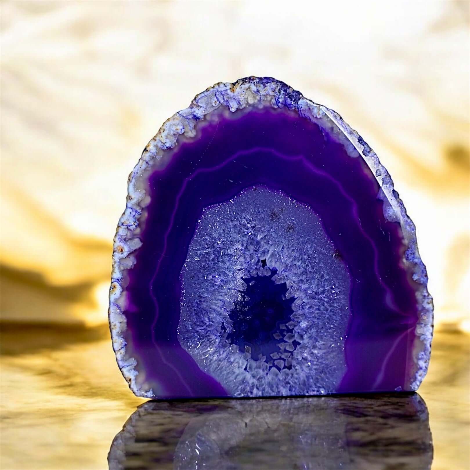 Lila Achat Kristallhighlight - Farbe & Freiheit