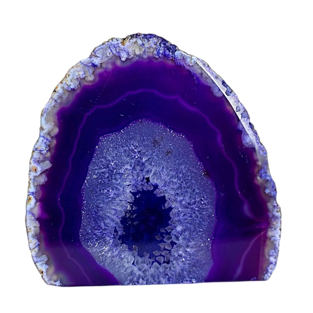 Lila Achat Kristallhighlight - Farbe & Freiheit