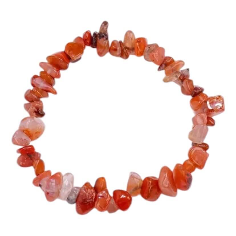 Rotes Achat-Splitterarmband – Ausdrucksstarkes Accessoire für positive Energie