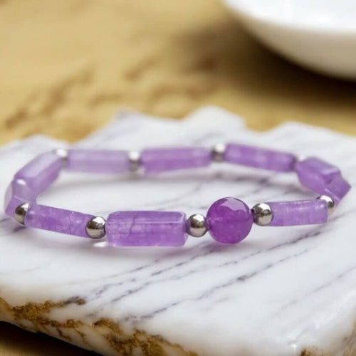 Amethyst Armband –  für Harmonie & innere Ruhe