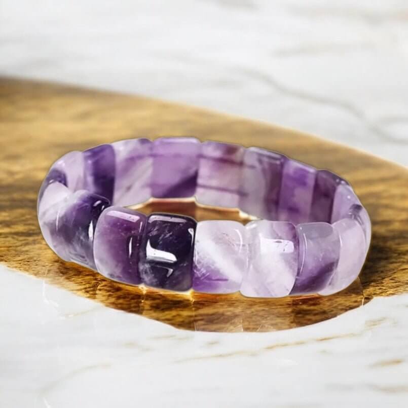 Rundes Amethyst Armband – Elegantes Statement-Schmuckstück für Stil und Harmonie