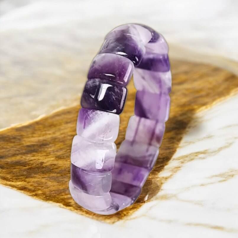 Rundes Amethyst Armband – Elegantes Statement-Schmuckstück für Stil und Harmonie