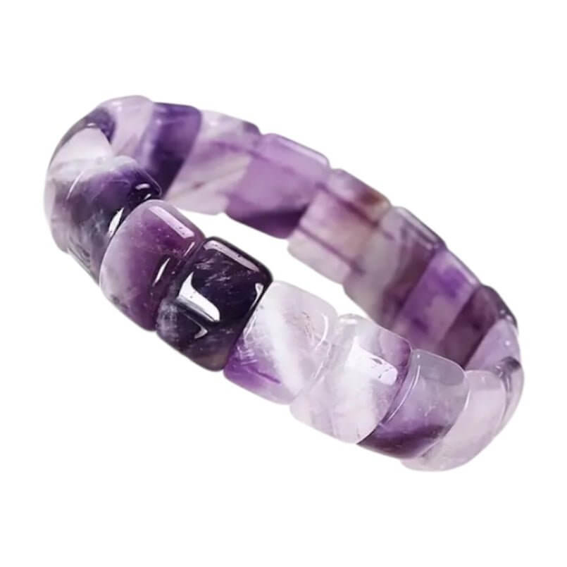 Rundes Amethyst Armband – Elegantes Statement-Schmuckstück für Stil und Harmonie