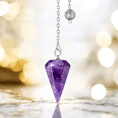 Amethyst Pendel – Meditation & Energiearbeit