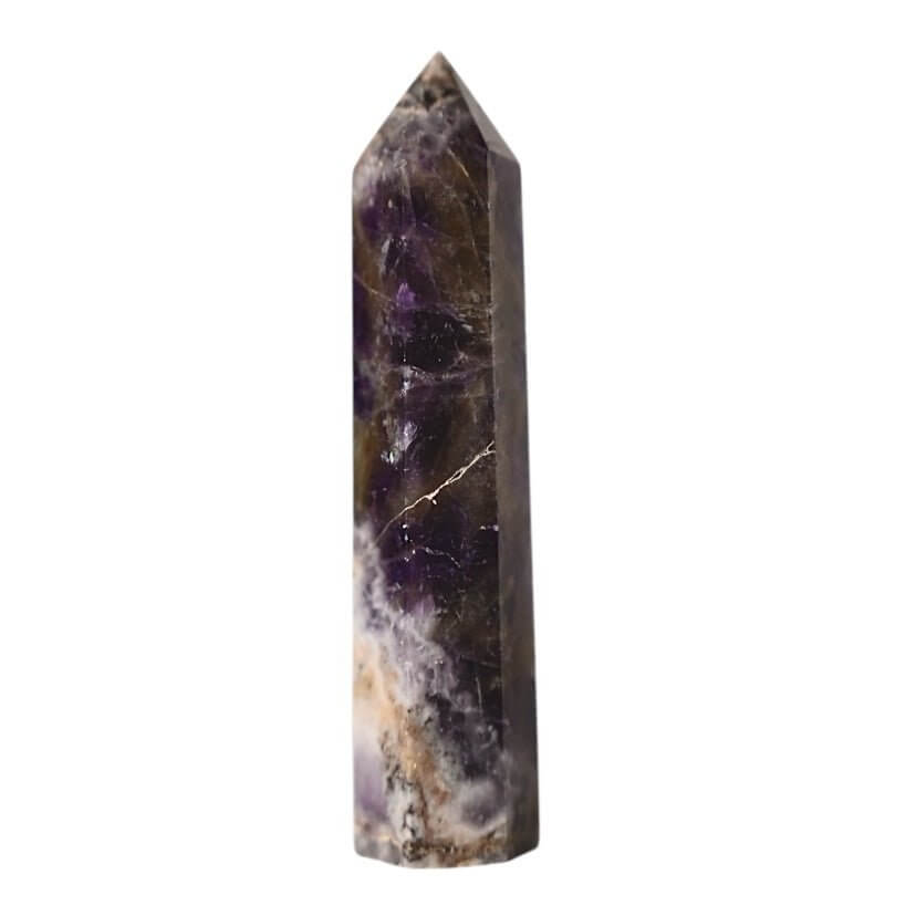 Amethyst Obelisk – Elegantes Edelsteinobjekt für Meditation und Raumwirkung