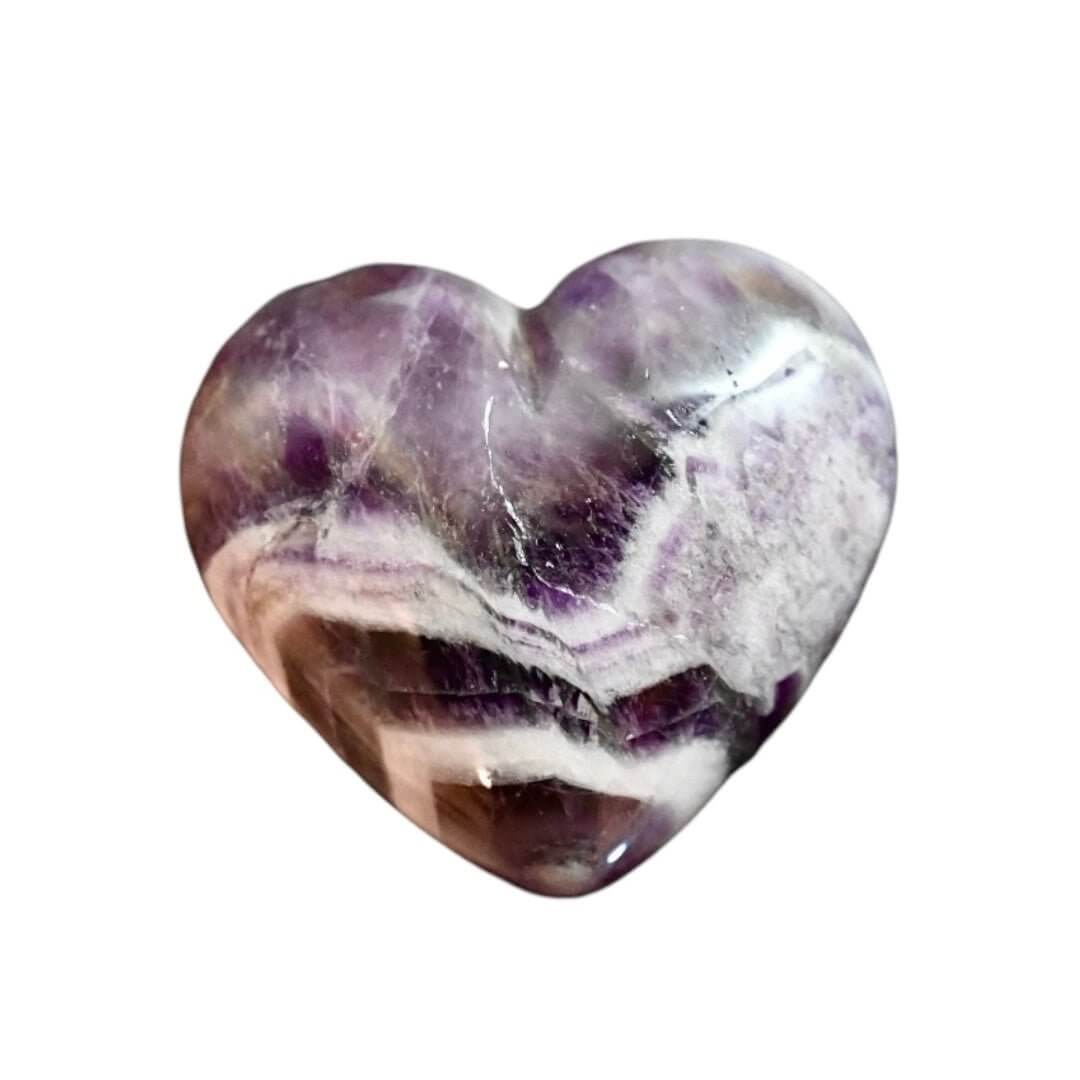 Amethyst Herz – Kristallherz für Ruhe, Balance & positive Energie