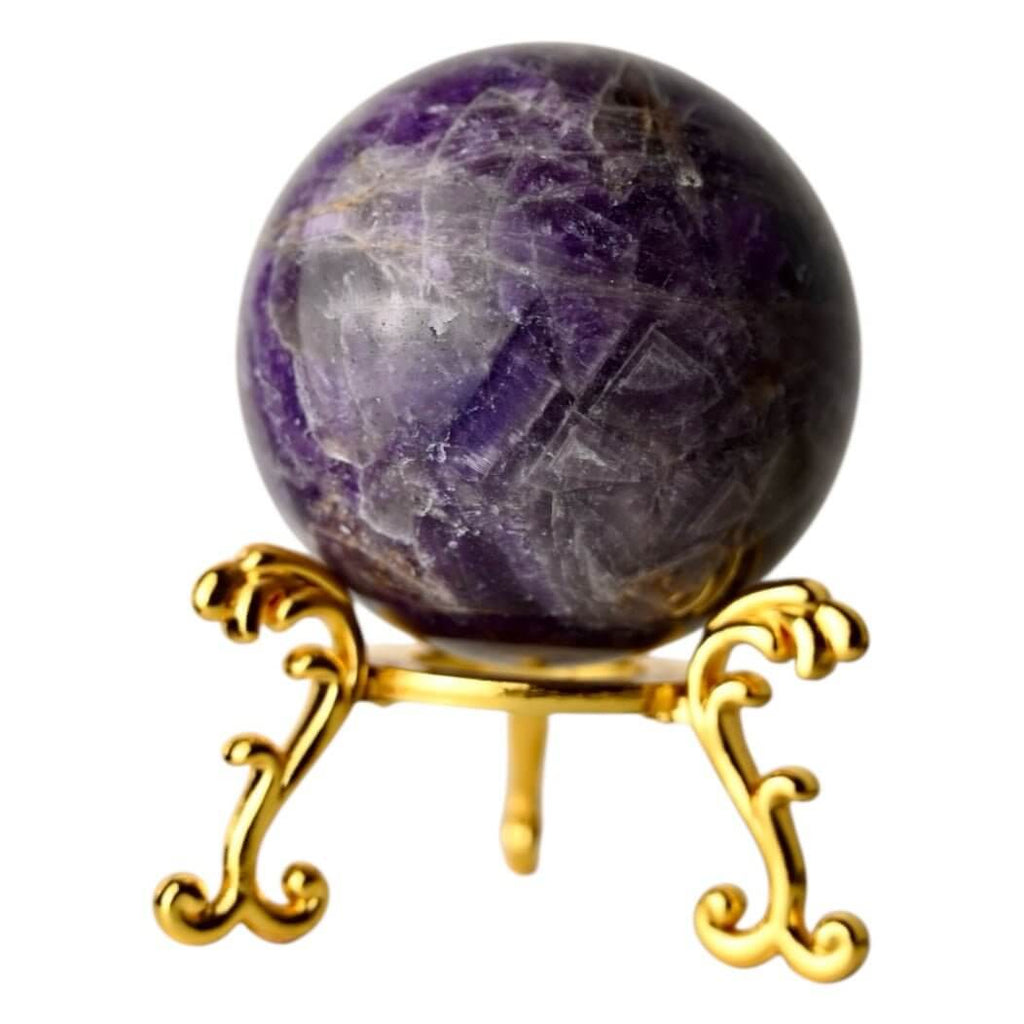 Amethyst Kugel – Natürliches Kristallobjekt für positive Energie